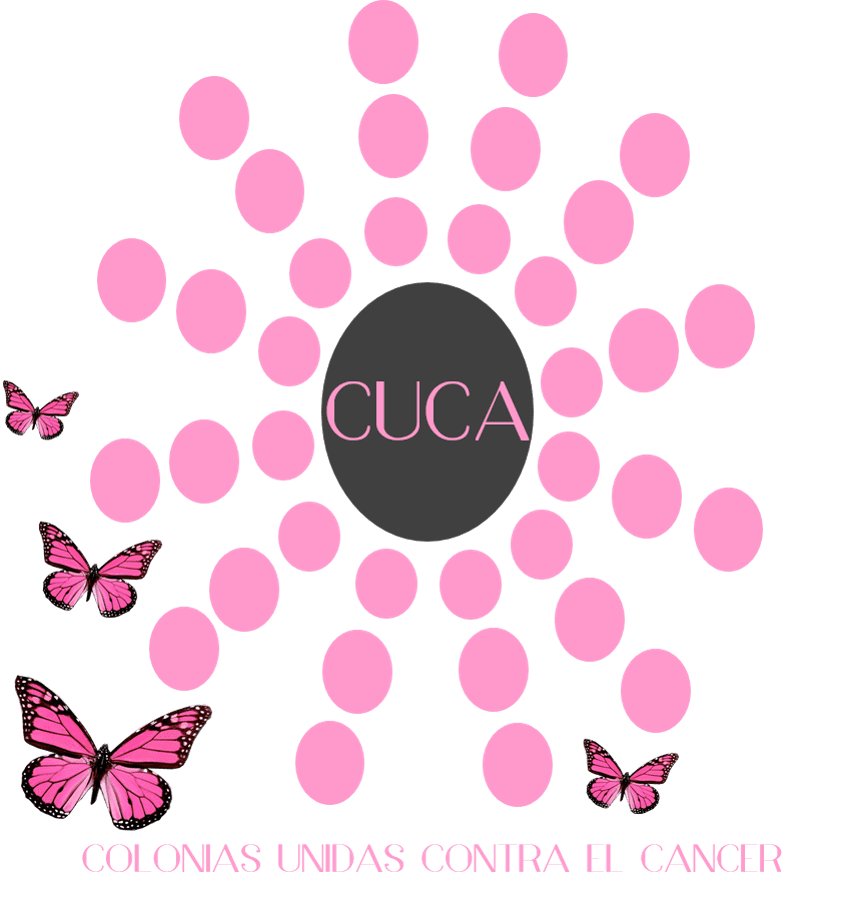 Logo de CUCAS,  COLONIAS UNIDAS CONTRA EL CÁNCER